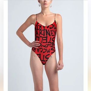 Stella McCartney***Red One-Piece Swimsuit***Small $528